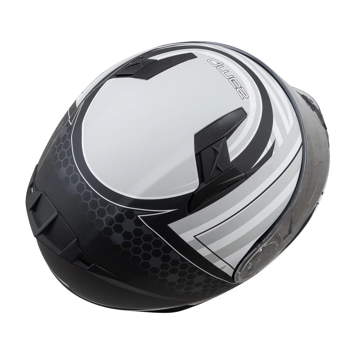 FL-4 Matte Gray Graphic Helmet
