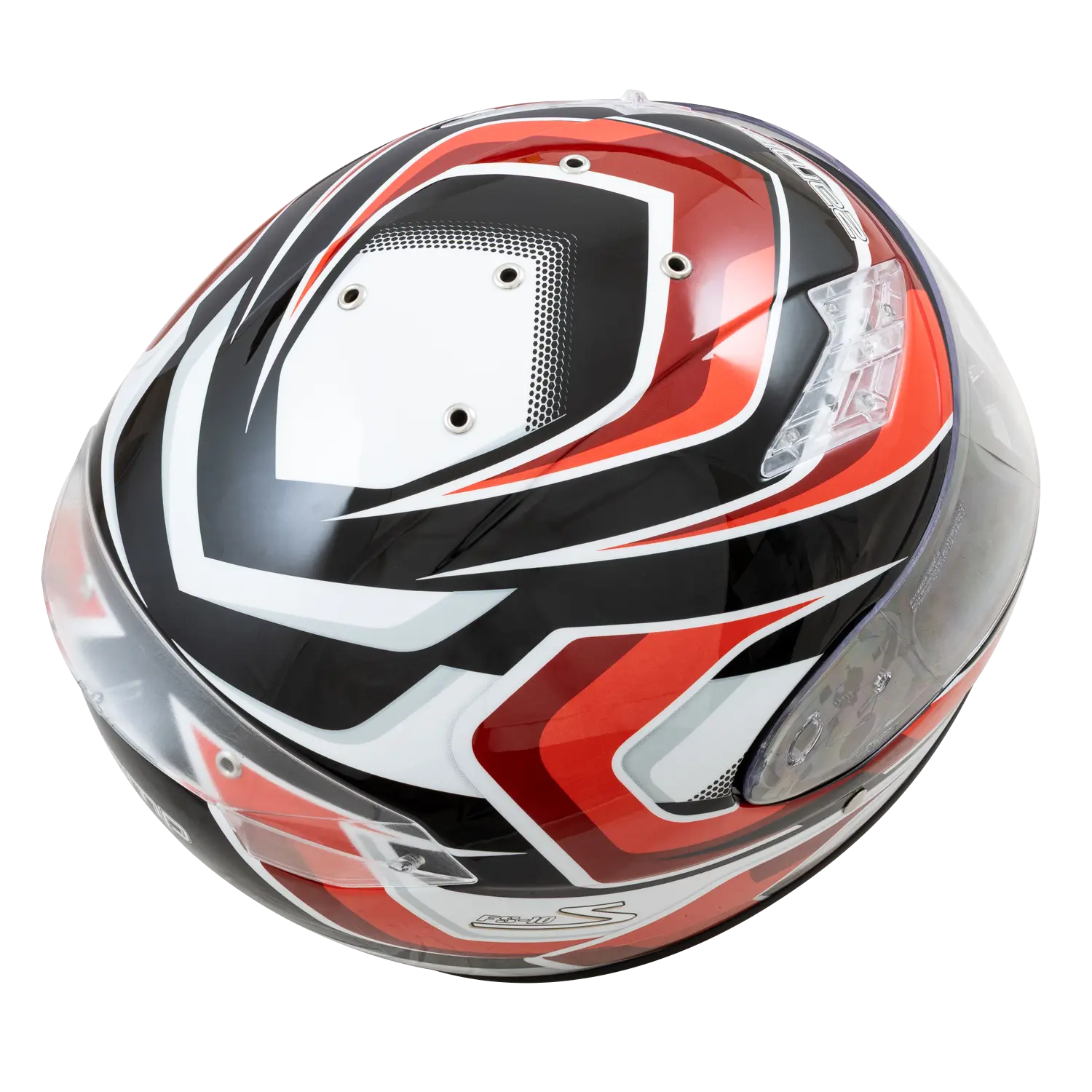 FS-10 Red Graphic Helmet