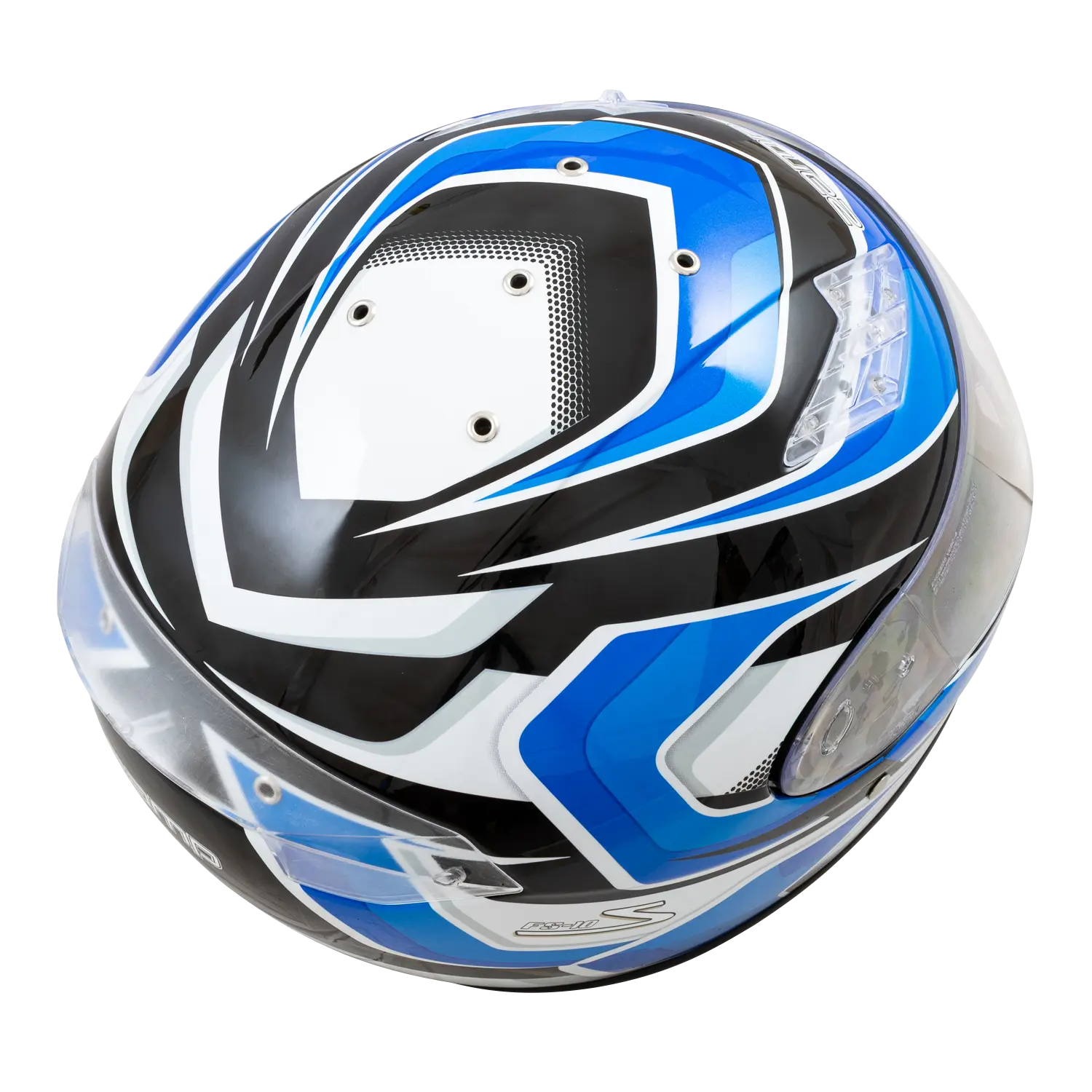 FS-10 Blue Graphic Helmet