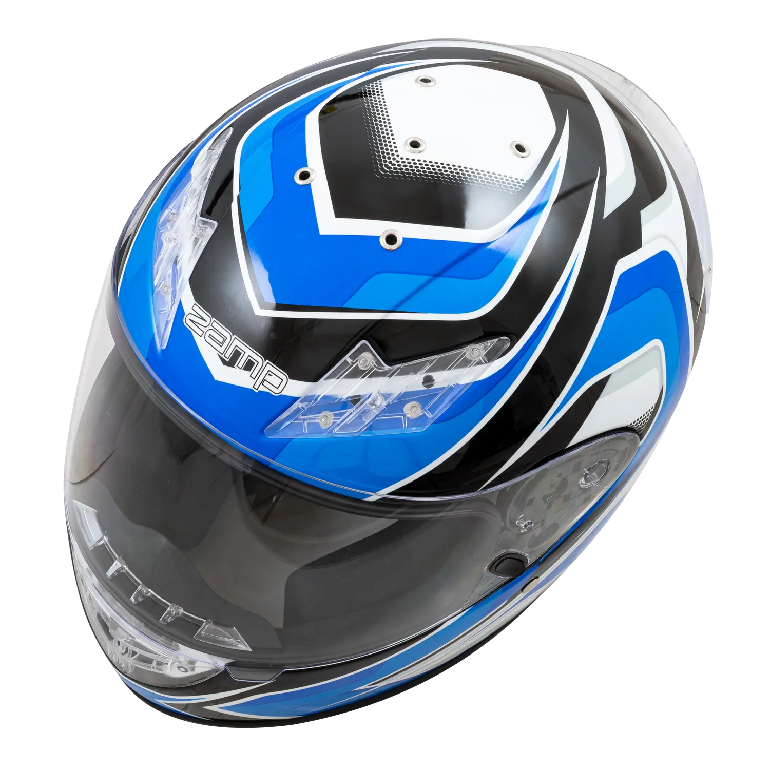 FS-10 Blue Graphic Helmet