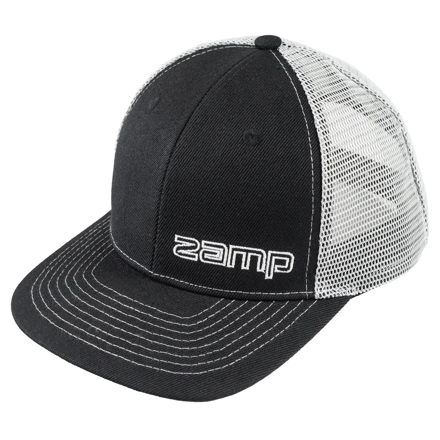 Black/Charcoal Zamp Racing Hat