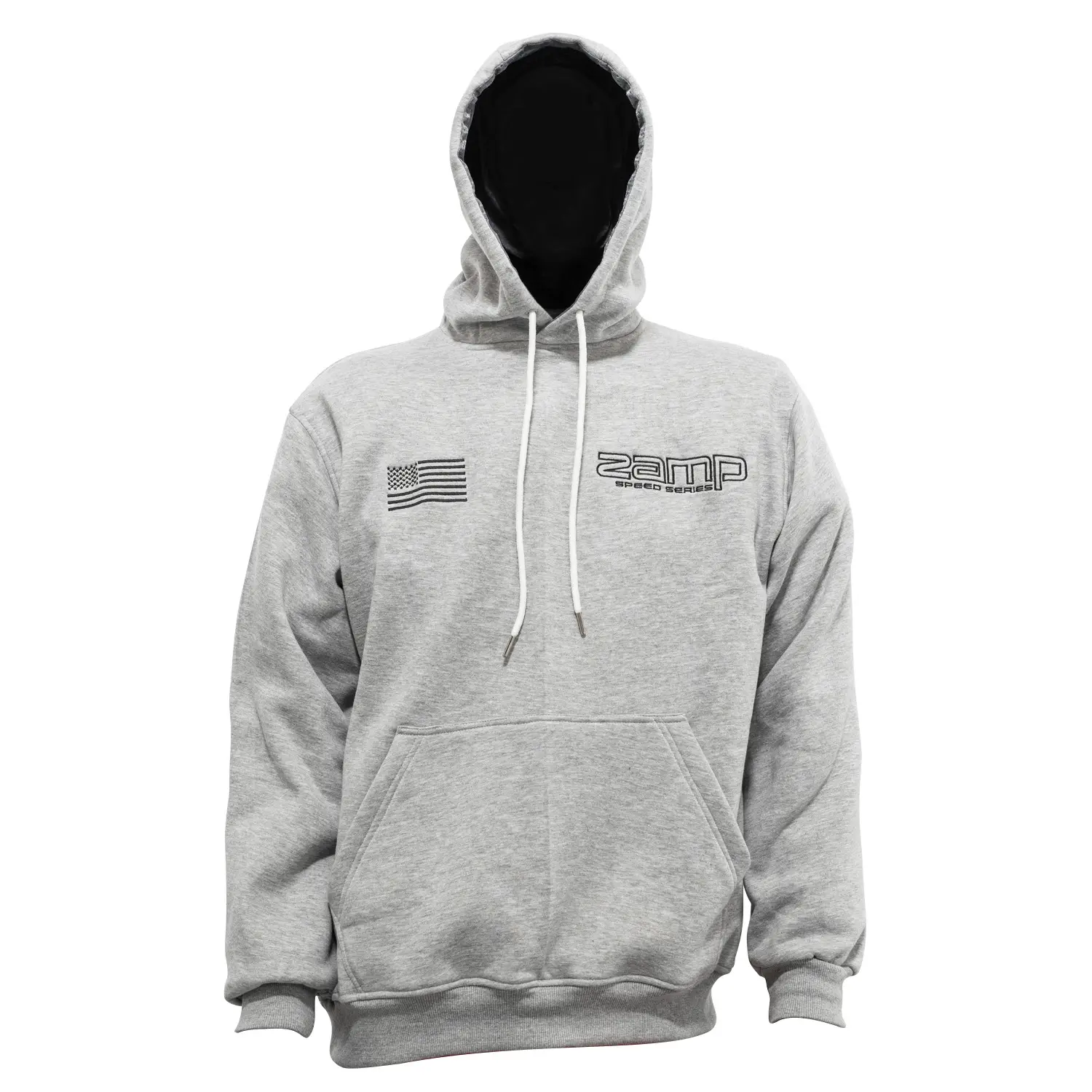 Zamp Gray Hoodie Sweatshirt