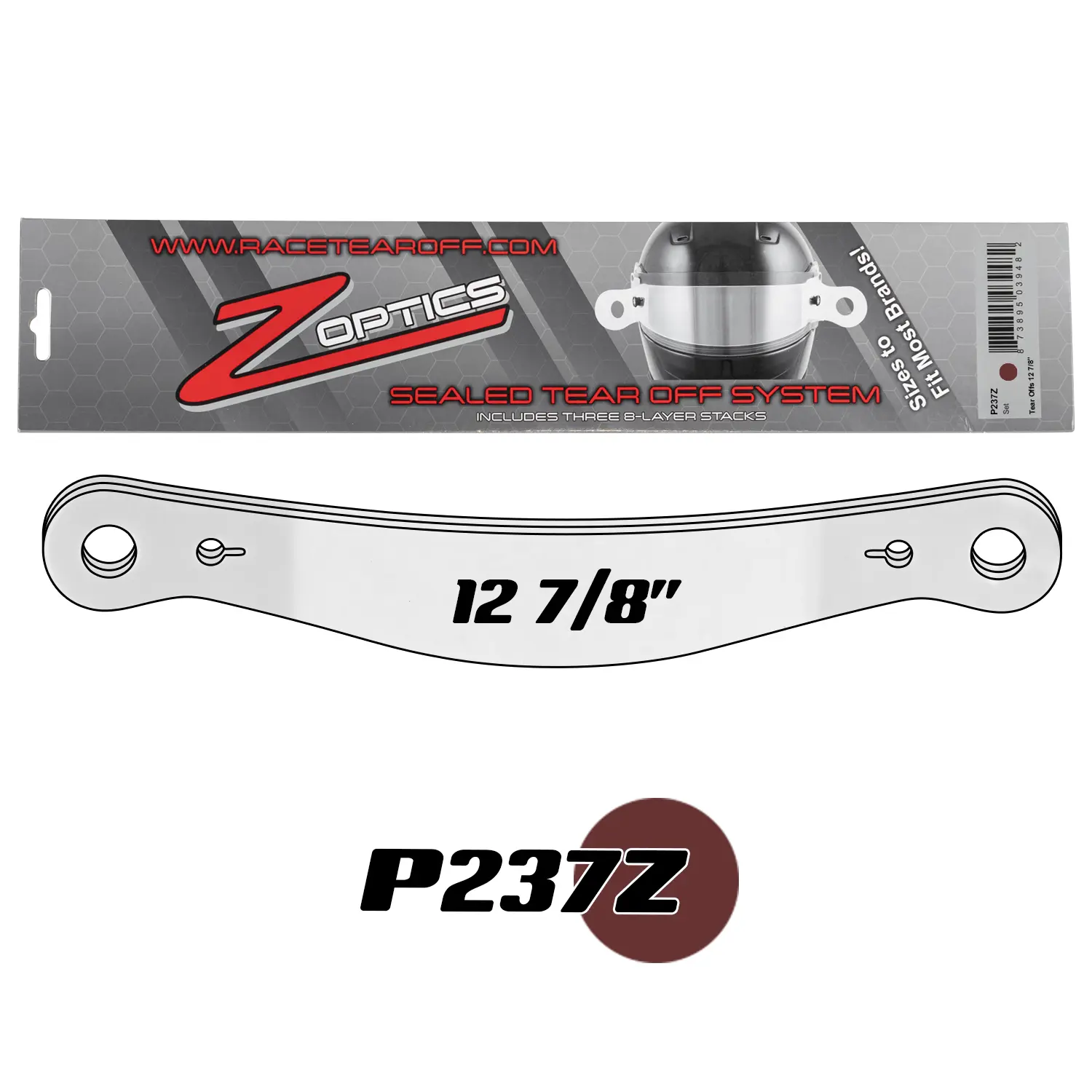 P237Z 13in Laminated Tear Offs
